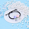 Craftdady 100Pcs 10 Colors Transparent Enamel Acrylic Beads TACR-CD0001-09-5