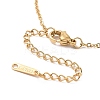 Ion Plating(IP) 304 Stainless Steel 3D Butterfly Pendant Necklace for Women LS-NJEW-A004-27G-4