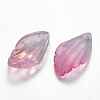 Two Tone Spray Painted Glass Pendants GLAA-T016-11C-2