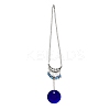 Evil Eye Alloy Lampwork Pendant Decorations LS-HJEW-M005-02A-AS-2