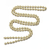 Brass Flower Link Chains CHC-N018-063-3