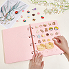 8 Pages Felt Shoe Charms Collection Binder Book AJEW-WH0038-94P-01-3