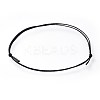 Adjustable Flat Waxed Polyester Cords Bracelet Making AJEW-JB00508-2