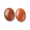 Natural Red Aventurine Oval Palm Stone G-P415-55B-2