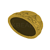Tibetan Style Alloy Bead Cones LS-TIBE-00748-AG-LF-2