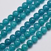Natural & Dyed Malaysia Jade Bead Strands X-G-A146-8mm-A24-1