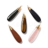 Natural & Synthetic Mixed Stone Pendants PALLOY-JF00893-1