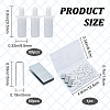 3 Sets POM(Polyoxymethylene) Vertical Blind Bolts FIND-GF0003-90-2