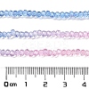 Transparent Painted Glass Beads Strands LS-DGLA-A034-T2mm-A08-3