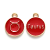 Alloy Enamel Pendants ENAM-SZ0001-28B-C-2
