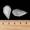 Natural Quartz Crystal Pendants G-G052-A06-3
