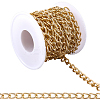 5M Aluminium Twisted Curb Chains CHA-BM0001-01G-7