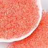 8/0 Inside Colours Transparent Glass Seed Beads SEED-T007-06H-3