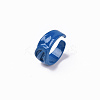 Spray Painted Alloy Cuff Rings RJEW-T011-34C-RS-3