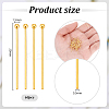 60Pcs 925 Sterling Silver Ball Head Pins STER-PH0003-16G-4