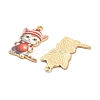 Christmas Alloy Enamel Pendants ENAM-K069-43A-2