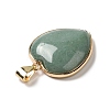 Natural Green Aventurine Pendants G-K335-04G-13-4