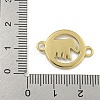 Ion Plating(IP) 304 Stainless Steel Connector Rhinestone Settings STAS-I307-565G-3
