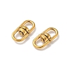304 Stainless Steel Double Eye Swivel Clasps STAS-L300-011C-G-2