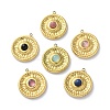 Natural Mixed Gemstone Pendants STAS-Z099-08G-1