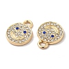 Alloy Rhinestone Pendants PALLOY-E027-VF686-3