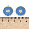 304 Stainless Steel Enamel Pendants STAS-Z190-06G-02-3