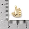 Brass Micro Pave Cubic Zirconia Pendants KK-D283-20G-3