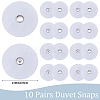 10 Pairs Cloth Duvet Cover Clips FIND-CP0003-40-2