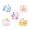 Opaque Resin with Alloy Pendants RE-CBA14F0-01-1