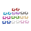 Star Acrylic Stud Earrings EJEW-P251-27-1