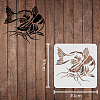 Plastic Reusable Drawing Painting Stencils Templates DIY-WH0172-287-2