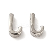 Platinum Plated Alloy Beads PALLOY-CJC0001-64P-J-1