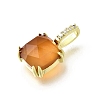 Natural Red Jasper Faceted Pendants KK-U072-35G-01-2