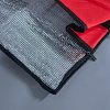 Non-woven Fabric & Lattice Surface Insulated Lunch Bag AJEW-WH20017-95A-01-2