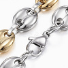 Two Tone 201 Stainless Steel Jewelry Sets SJEW-F157-05GP-4