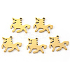 PVD Vacuum Plating 304 Stainless Steel Charms LS-STAS-N092-94G-1