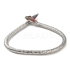 Alloy Popcorn Chain Necklaces LS-NJEW-Z020-01D-P-3