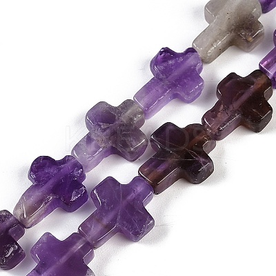 Natural Amethyst Beads Strands G-I369-A23-02-1