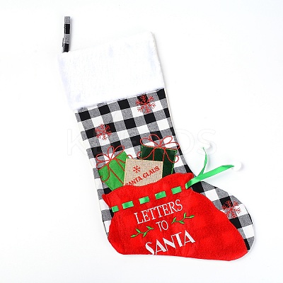 Christmas Socks Gift Bags HJEW-SZC0002-06A-1