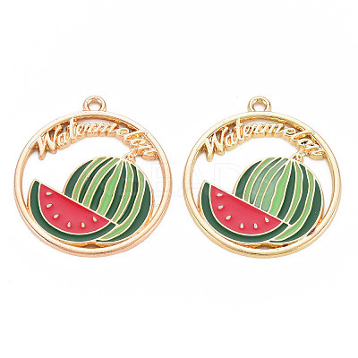 Alloy Enamel Pendants LS-ENAM-S126-104-NR-1
