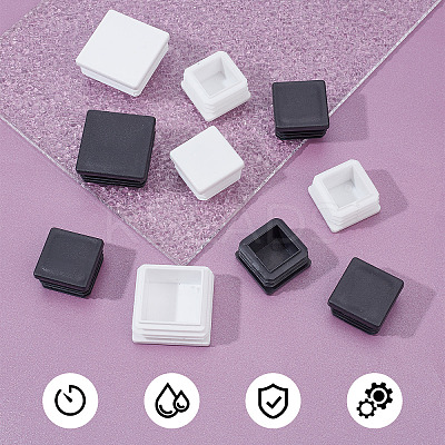 20Pcs 4 Style Plastic Furniture Leg Pipe Hole Plugs FIND-GF0003-77-1