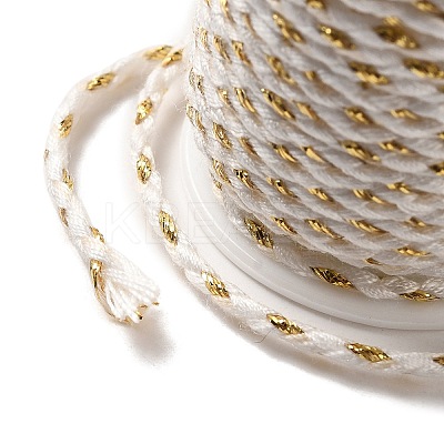 4-Ply Polycotton Cord with Metallic Thread OCOR-Z003-D103-1