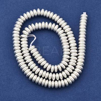 Electroplated Synthetic Non-magnetic Hematite Beads Strands G-H327-G01-02D-1