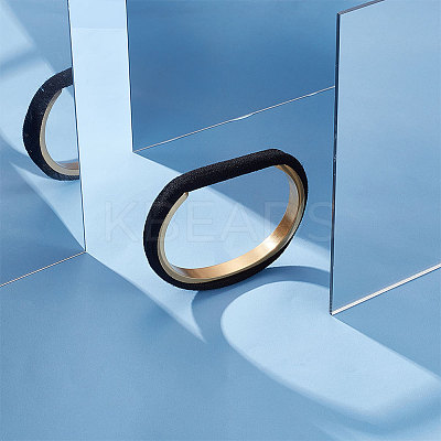 1PC 304 Stainless Steel Grooved Bangles FIND-UN0002-11-1