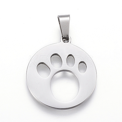 Non-Tarnish 304 Stainless Steel Pendants LS-STAS-I086-04P-01-1