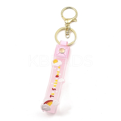 Cloud PVC Rope Keychains LS-KEYC-B015-02LG-02-1