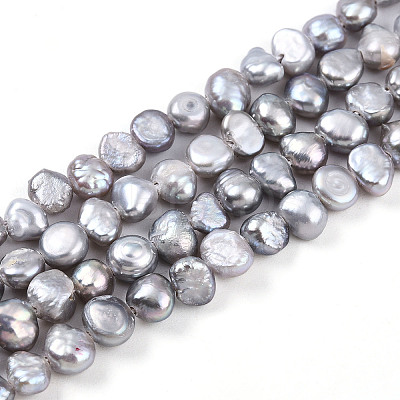 Natural Cultured Freshwater Pearl Beads Strands PEAR-N014-04I-01-1