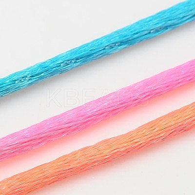 Nylon Satin Rattail Cords X-NWIR-A003-14-1