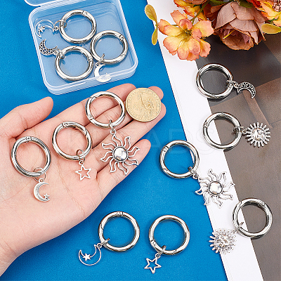 12Pcs 6 Style Alloy Shoes Charms HJEW-PH02120-1