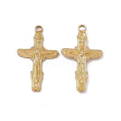 Ion Plating(IP) 304 Stainless Steel Pendants LS-STAS-B031-29G-1